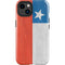 Chile Flag Distressed iPhone 15 Plus Impact Case